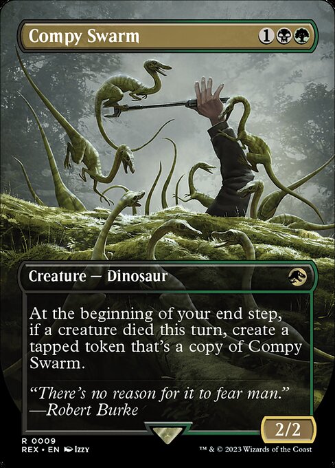 Compy Swarm (9) [Jurassic World Collection] [Borderless]