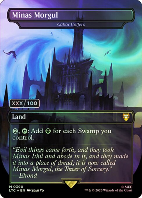 Cabal Coffers (390z) [Tales of Middle-earth Commander] [Borderless]