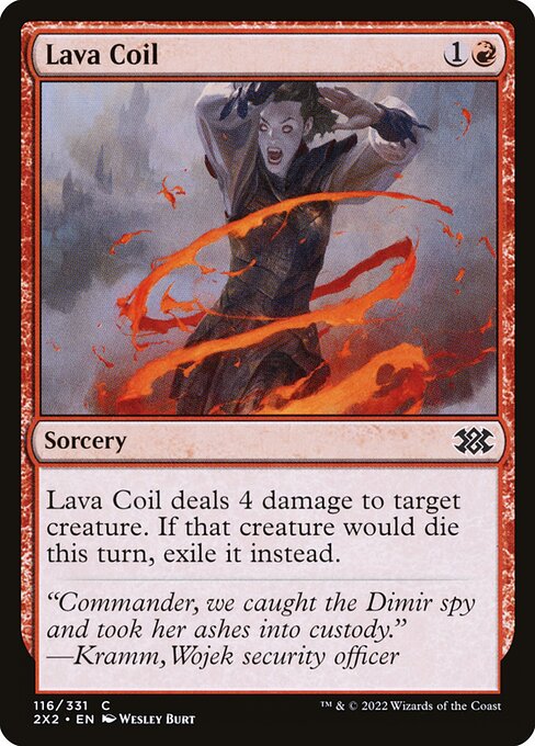 Lava Coil (116) [Double Masters 2022]