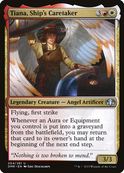 Tiana, Ship's Caretaker (204) [Dominaria Remastered]