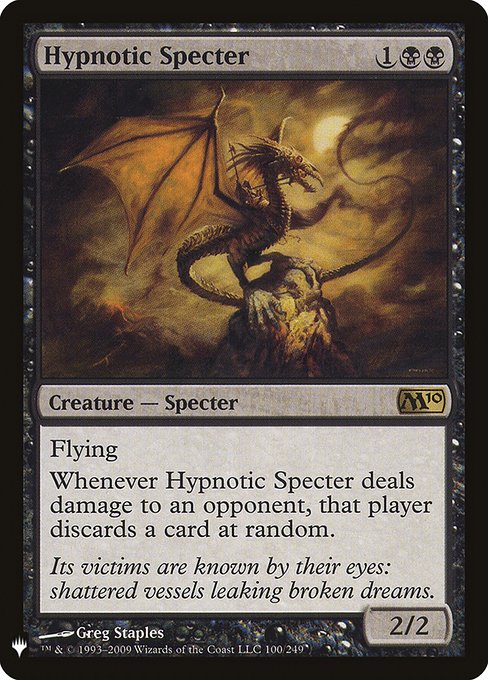 Hypnotic Specter (M10-100) [The List]