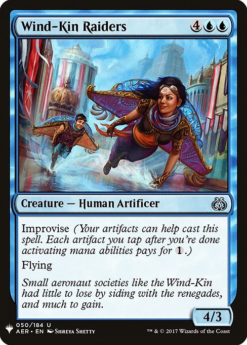 Wind-Kin Raiders (AER-50) [The List]