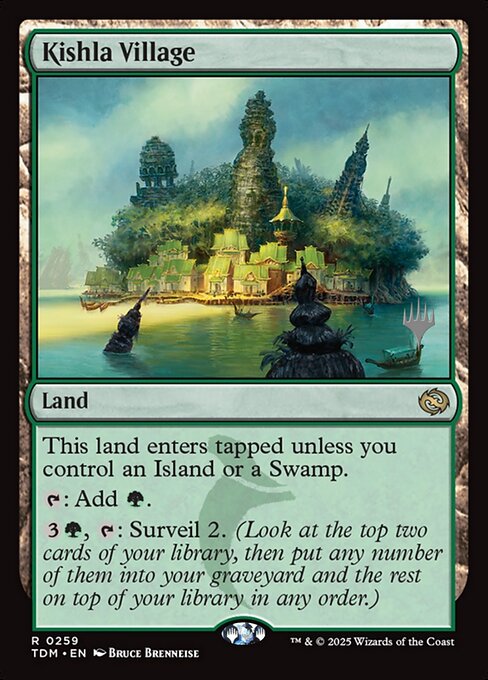 Kishla Village (259p) [Tarkir: Dragonstorm Promos]