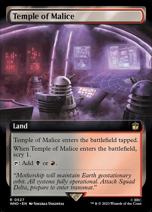 Temple of Malice (527) [Doctor Who] [Extended Art]