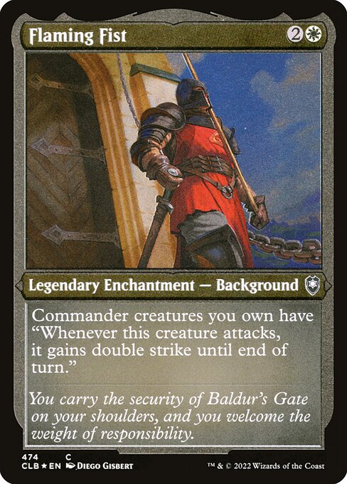 Flaming Fist (474) [Commander Legends: Battle for Baldur's Gate]