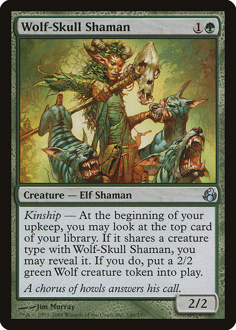 Wolf-Skull Shaman (140) [Morningtide]