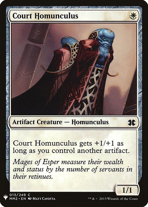 Court Homunculus (MM2-13) [The List]