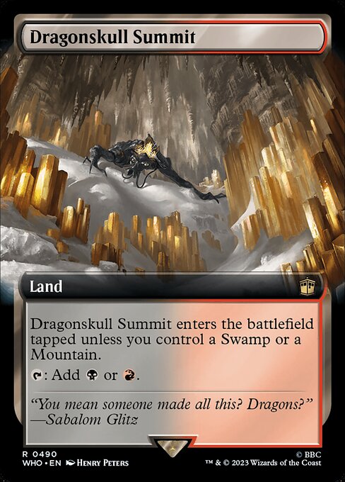 Dragonskull Summit (490) [Doctor Who] [Extended Art]