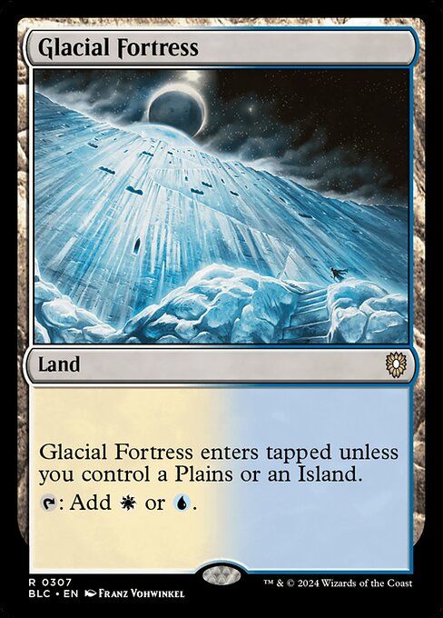 Glacial Fortress (307) [Bloomburrow Commander]