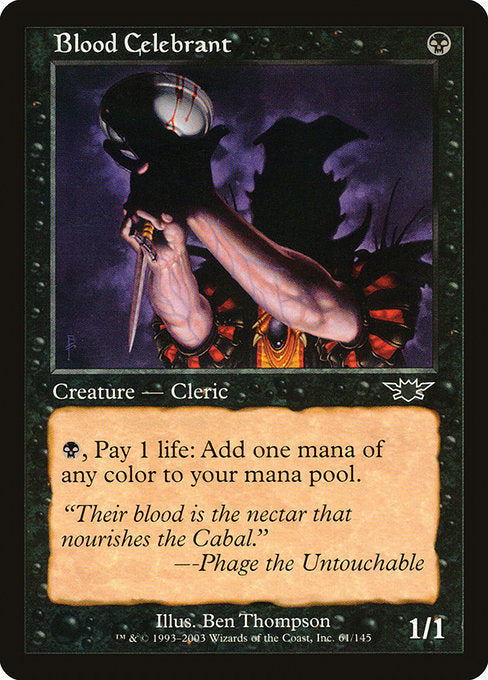 Blood Celebrant (61) [Legions]