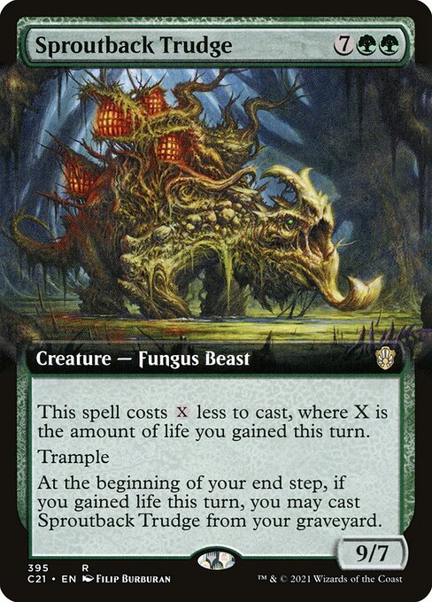 Sproutback Trudge (395) [Commander 2021] [Extended Art]
