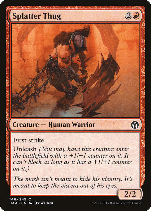 Splatter Thug (146) [Iconic Masters]