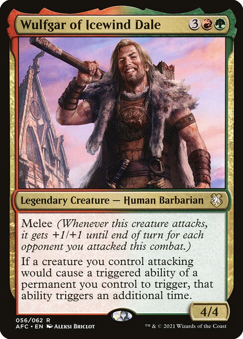 Wulfgar of Icewind Dale (56) [Forgotten Realms Commander]