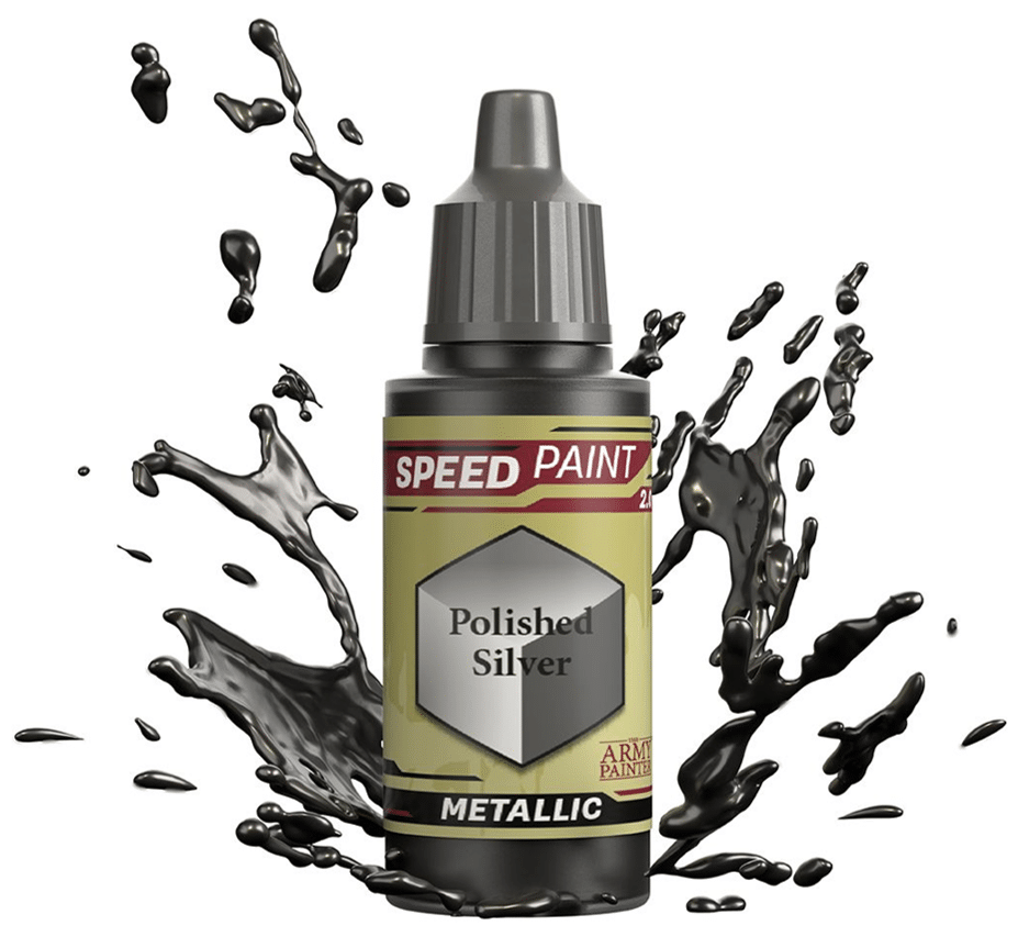 Army Painter - Polished Silver Speedpaint image 0
