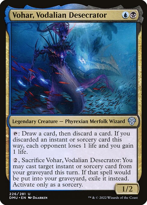 Vohar, Vodalian Desecrator (226) [Dominaria United]