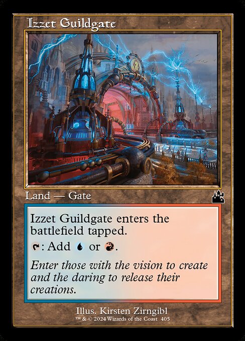 Izzet Guildgate (405) [Ravnica Remastered]