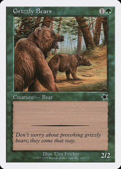 Grizzly Bears (129) [Starter 1999]