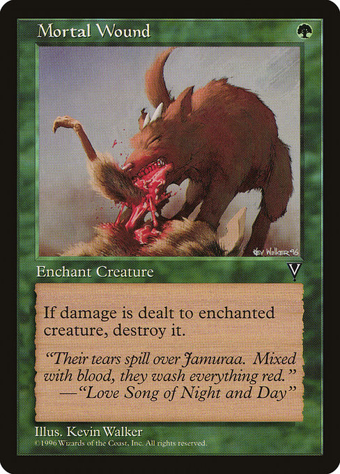 Mortal Wound (113) [Visions]