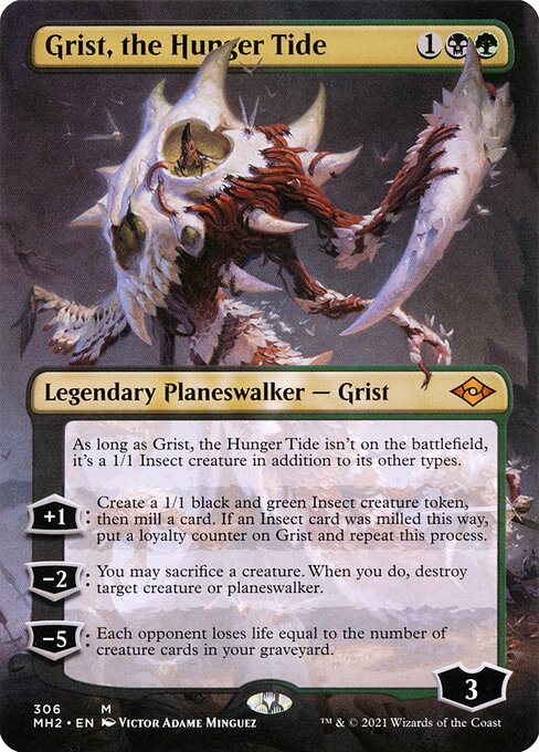 Grist, the Hunger Tide (306) [Modern Horizons 2] [Borderless]