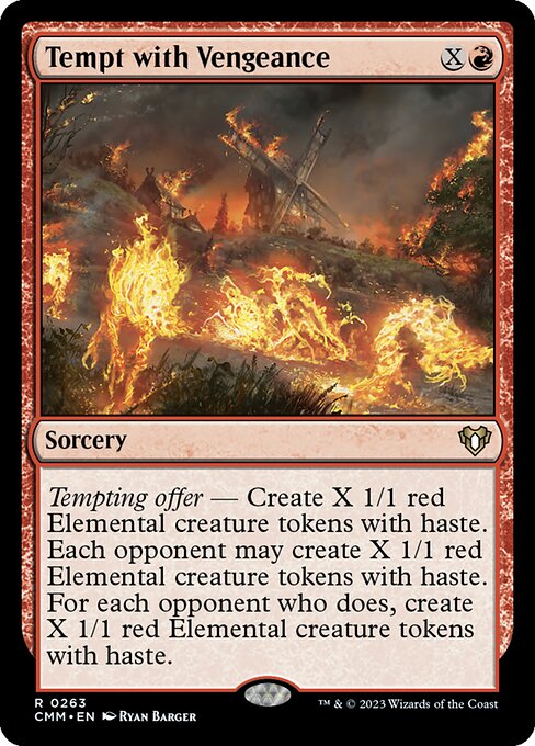 Tempt with Vengeance (263) [Commander Masters]