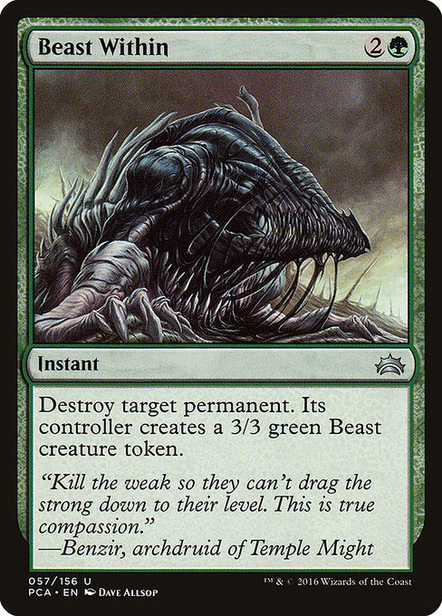 Beast Within (57) [Planechase Anthology]