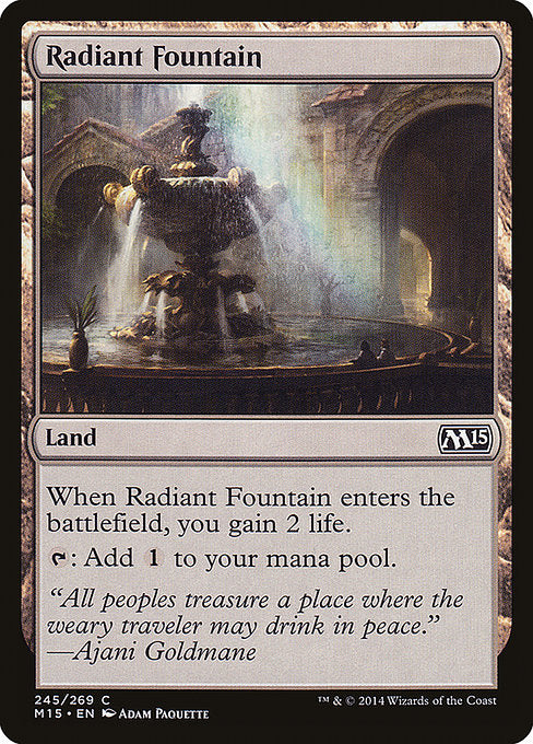 Radiant Fountain (245) [Magic 2015]