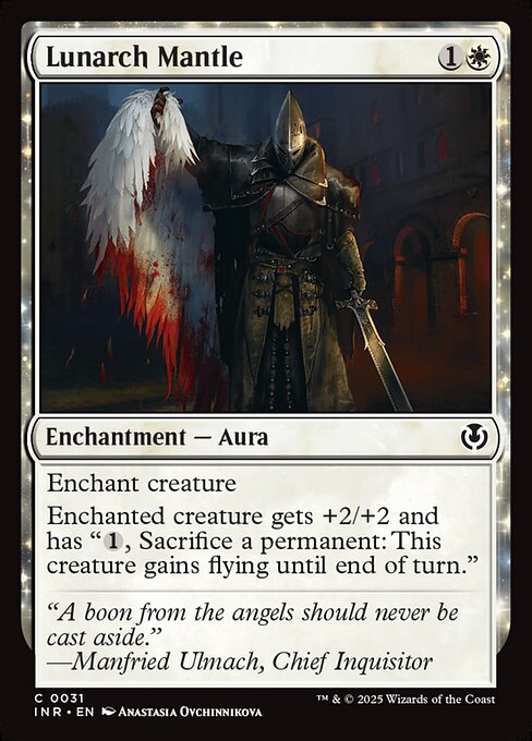 Lunarch Mantle (31) [Innistrad Remastered]