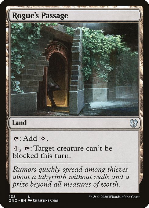 Rogue's Passage (138) [Zendikar Rising Commander]