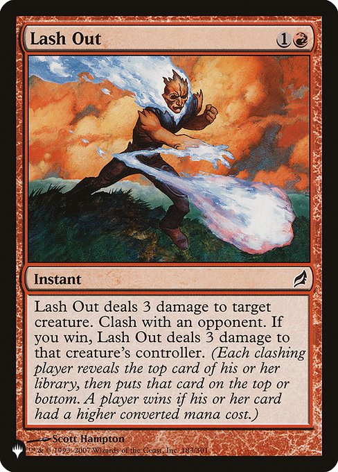 Lash Out (LRW-183) [The List]