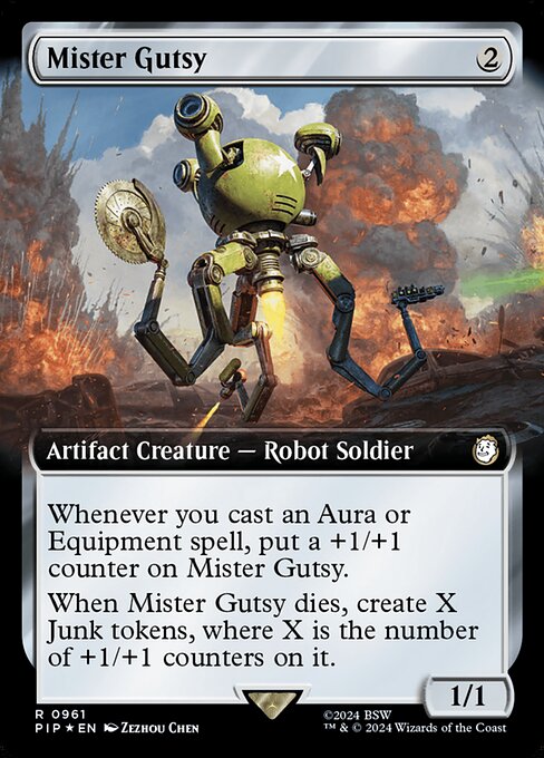 Mister Gutsy (961) [Fallout] [Extended Art]