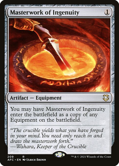 Masterwork of Ingenuity (209) [Forgotten Realms Commander]
