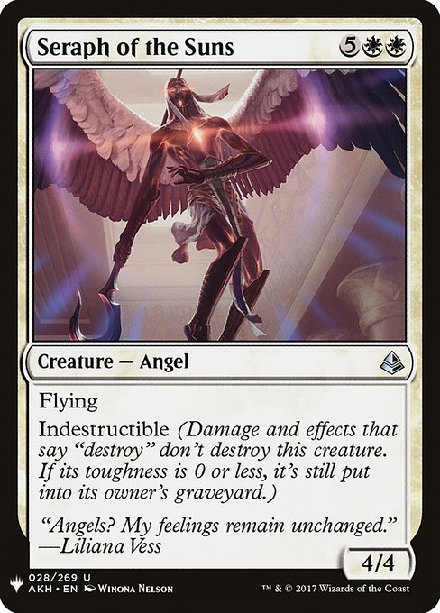 Seraph of the Suns (AKH-28) [The List]