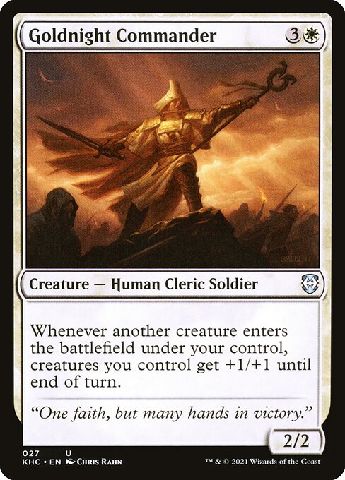 Goldnight Commander (27) [Kaldheim Commander]