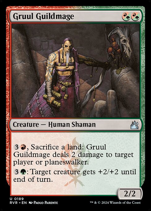 Gruul Guildmage (189) [Ravnica Remastered]