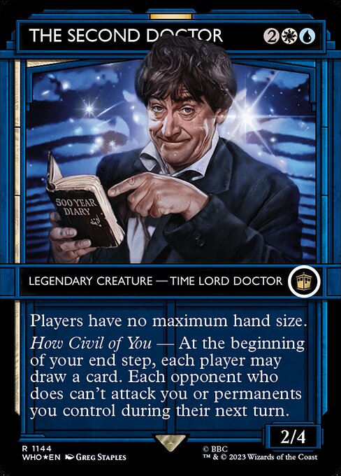 The Second Doctor (1144) [Doctor Who] [Showcase, Borderless]