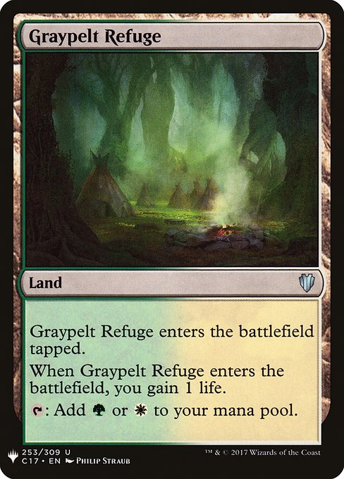 Graypelt Refuge (C17-253) [The List]
