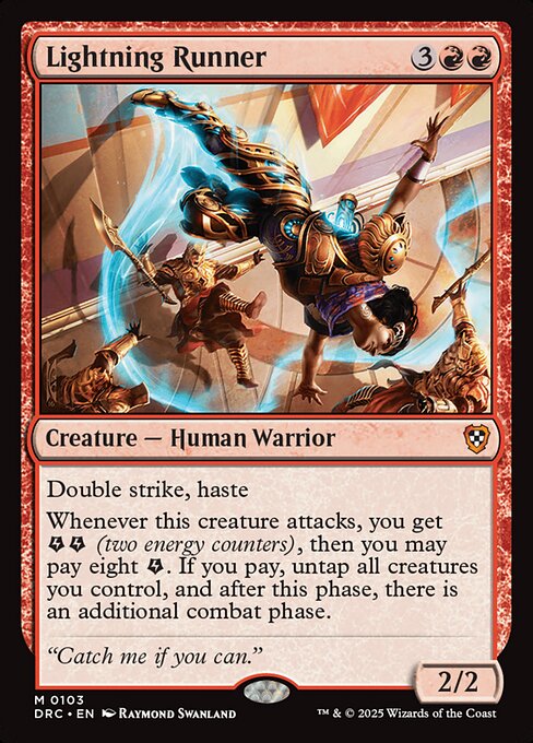 Lightning Runner (103) [Aetherdrift Commander]