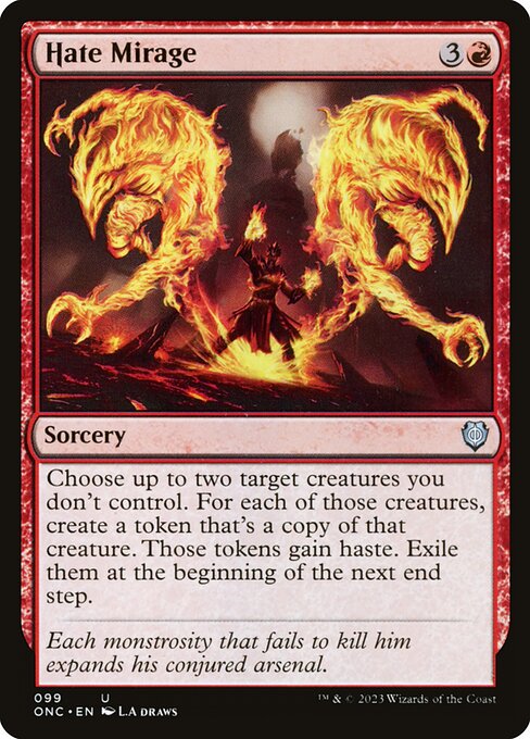 Hate Mirage (99) [Phyrexia: All Will Be One Commander]
