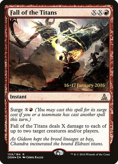 Fall of the Titans (109s) [Oath of the Gatewatch Promos]