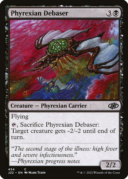 Phyrexian Debaser (454) [Jumpstart 2022]