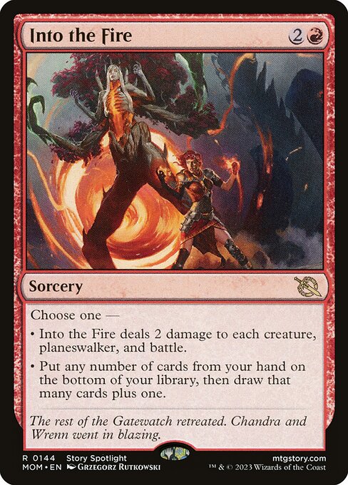Into the Fire (144) [March of the Machine]