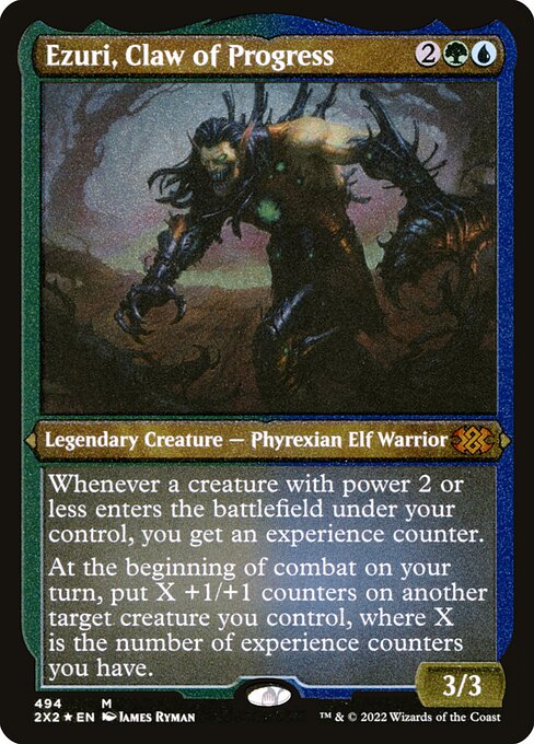 Ezuri, Claw of Progress (494) [Double Masters 2022]
