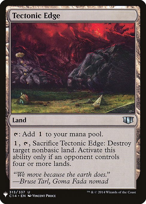 Tectonic Edge (C14-313) [The List]