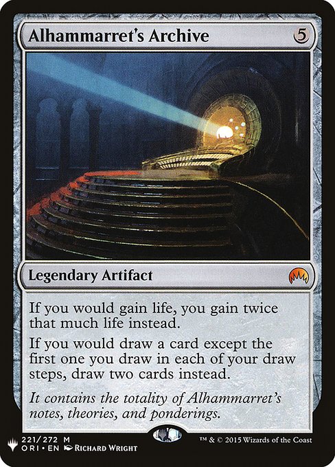 Alhammarret's Archive (ORI-221) [The List]