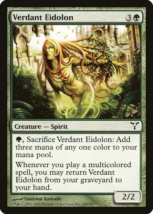 Verdant Eidolon (100) [Dissension]