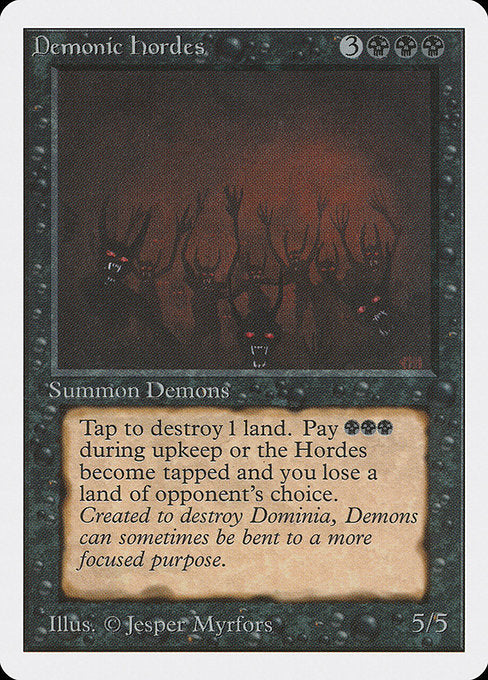 Demonic Hordes (104) [Unlimited Edition]