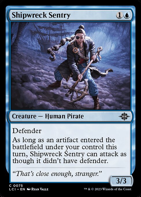 Shipwreck Sentry (75) [The Lost Caverns of Ixalan]