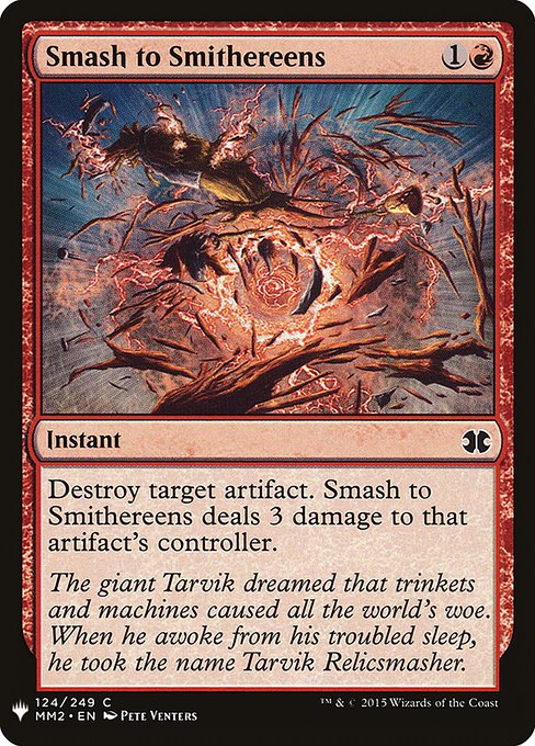 Smash to Smithereens (MM2-124) [The List]