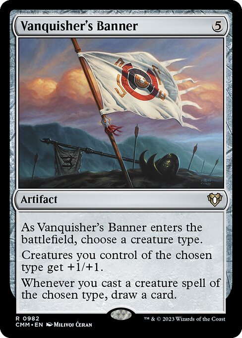Vanquisher's Banner (982) [Commander Masters]