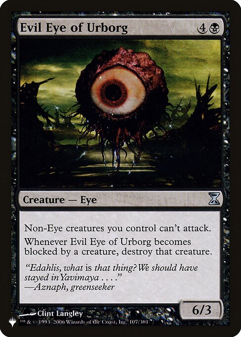 Evil Eye of Urborg (TSP-107) [The List]
